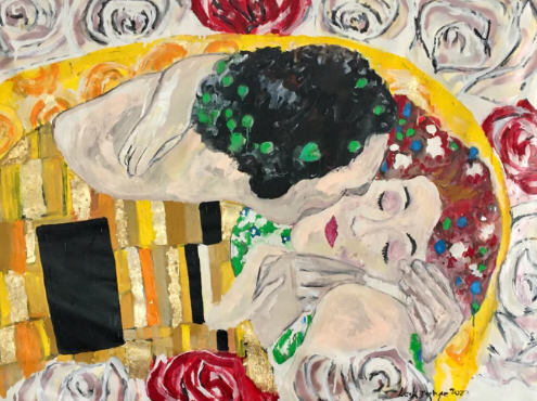 Buy Art Online - THE KISS by Leah Justyce