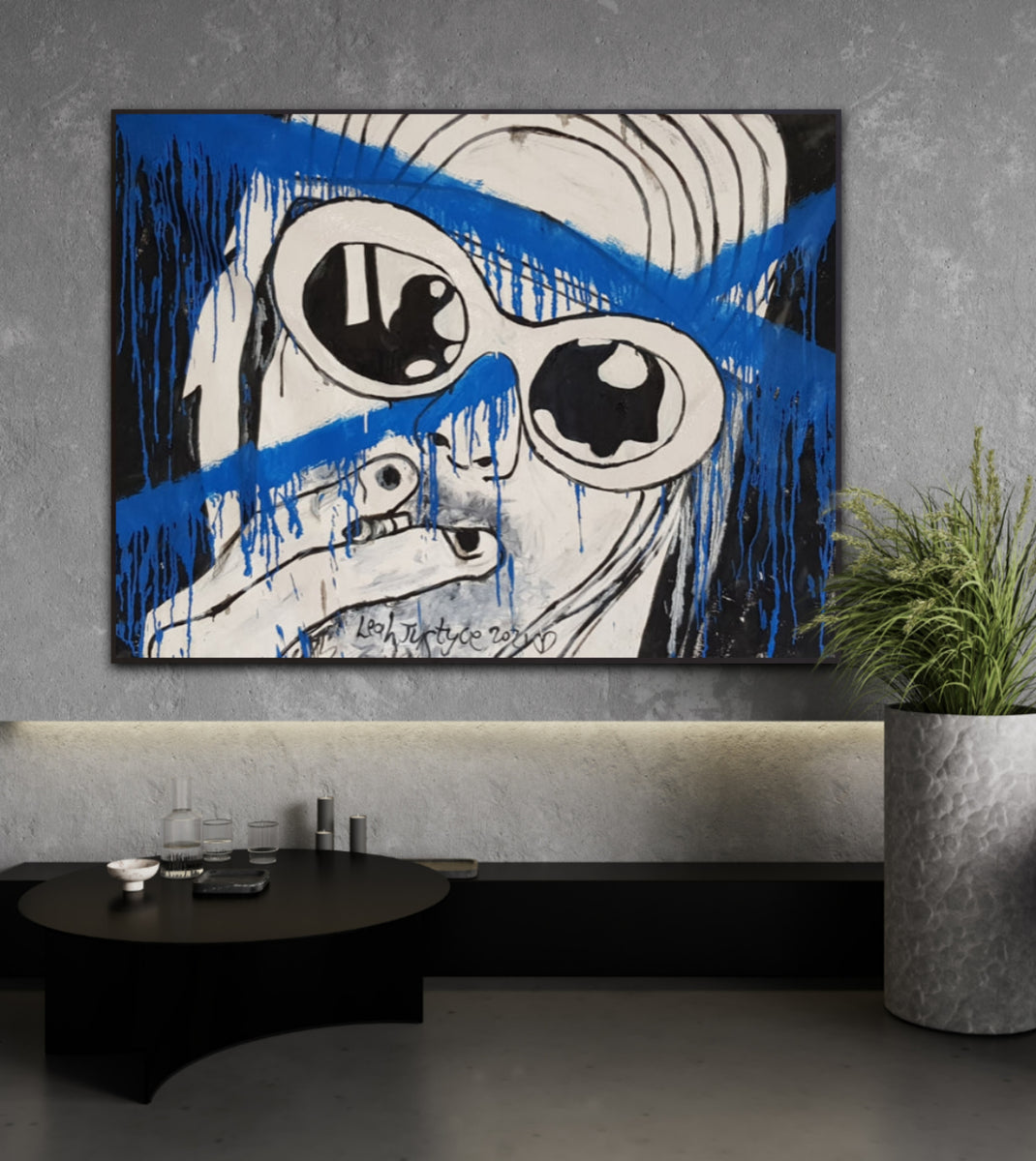 Kurt Cobain Pop Art Portrait Fine Art Prints – LeahJustyceArtGallery