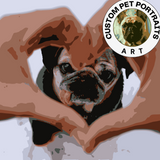 Custom Pet Memorial Portraits – A Beautiful Tribute to Your Beloved Pet