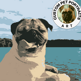 Custom Pet Memorial Portraits – A Beautiful Tribute to Your Beloved Pet