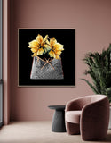 Louis Vuitton Handbag & Floral Fine Art Prints