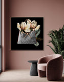 Louis Vuitton Handbag & Floral Fine Art Prints