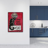 Le Chat Noir Painting (The Black Cat)