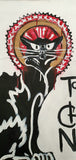 Le Chat Noir Painting