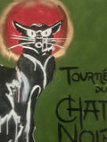 Le Chat Noir Pop Art Painting