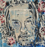 Keanu Reeves Pop Portrait For Sale