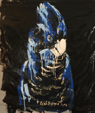 Yellow Tailed Black Cockatoo Painting | Original Art