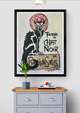 le chat noir painting