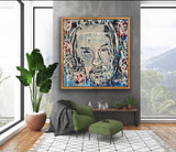 Keanu Reeves Pop Portrait For Sale