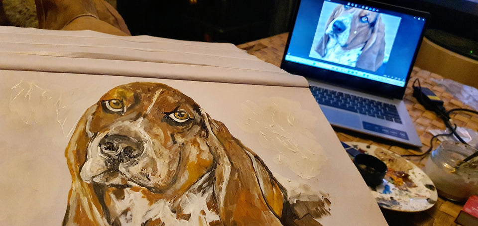 Custom Painted Pet Portraits: A Personalized Art Experience for Pet Lovers