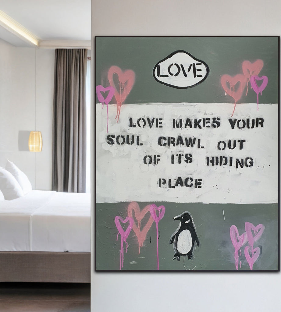 Bringing Love into Your Home: Penguin Book Cover-Inspired Art