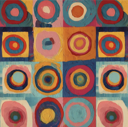 Kandinsky Inspired Art Prints | Buy Australian Art Online