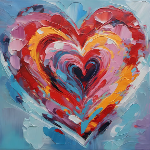 Love Heart Artworks and Prints