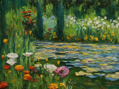 Monet Garden Inspired Print Series | Limited Edition Prints