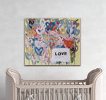 Love Heart Painting - LOVE | Original Art