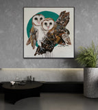 Owl Gazes - Original Art