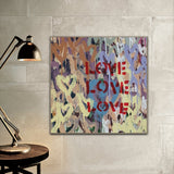 Abstract Love Heart Painting - Whispers of Love