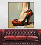 Sculptured Sophistication | High Heeled Shoe Art Prints