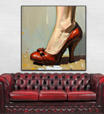 Sculptured Sophistication | High Heeled Shoe Art Prints