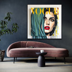 Gaze Of Grandeur | VOGUE Cover Inspired Portrait Prints