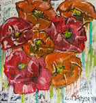 ****MASSIVE ART SALE**** Vibrant Poppies