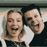 Bring star power and edgy artistry into your home with this exclusive Made to Order Portrait of Florence Pugh and Yungblud. Designed for true fans and collectors who crave bold, expressive art, this portrait is first digitally created and then meticulously hand painted upon your order — ensuring every piece is one of a kind.