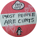 Most People Are Cunts - Penguin Book Cover Inspired Art