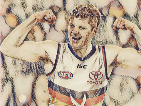 Harry Schonberg AFL Art | Limited Edition Prints Adelaide Crows