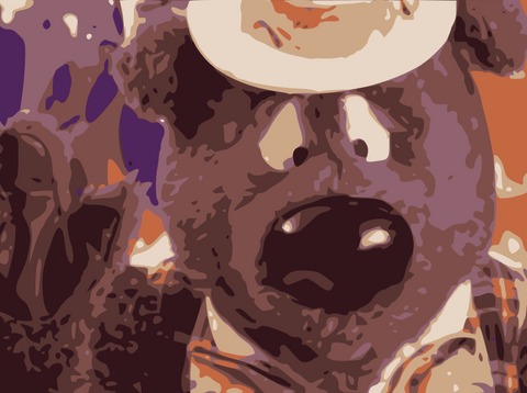 Humphrey B. Bear Made-to-Order Portrait Paintings