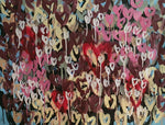 Abstract Love Heart Painting - My Heart Beats For You