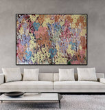 The Deeper The Love - Abstract Love Heart Painting