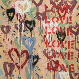 Eternal Love Chorus - Abstract Love Heart Painting