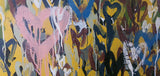 Abstract Love Heart Painting - Where There Is Love