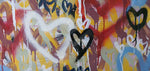 Abstract Love Heart Painting - Our Love Is Eternal