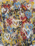 Abstract Love Heart Painting - Our Love Is Eternal