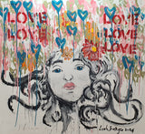 Lady Love - Abstract Love Heart Portrait