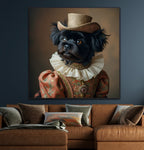 Victorian Charm In Minature | Affenpinscher In Clothing Art