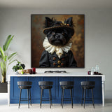 The Victorian Pup | Affenpinscher In Clothing Art