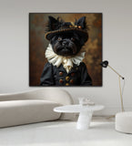 The Victorian Pup | Affenpinscher In Clothing Art