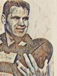 Graham 'Polly' Farmer AFL Legends Art | Limited Edition AFL Prints