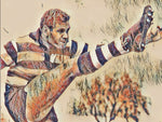 Graham 'Polly' Farmer AFL Legends Art | Limited Edition AFL Prints