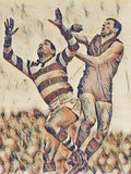 Graham 'Polly' Farmer AFL Legends Art | Limited Edition AFL Prints