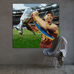 AFL Brisbane Lions Grand Final 2025 custom portrait – perfect AFL fan art