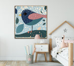 Chirpy Companion | Children Wall Art Print