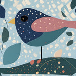 Chirpy Companion | Children Wall Art Print