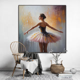 Chasing The Melody | Ballerina Art Prints