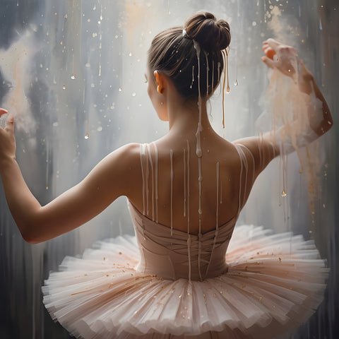 Dewdrops on Pointe | Ballerina Art Prints