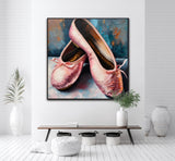 Shadows Of The Stage | Pointe Shoe Art Prints