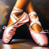 Threads Of Ballet | Pointe Shoe Art Prints