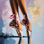 Marks Of Mastery | Pointe Shoe Art Prints